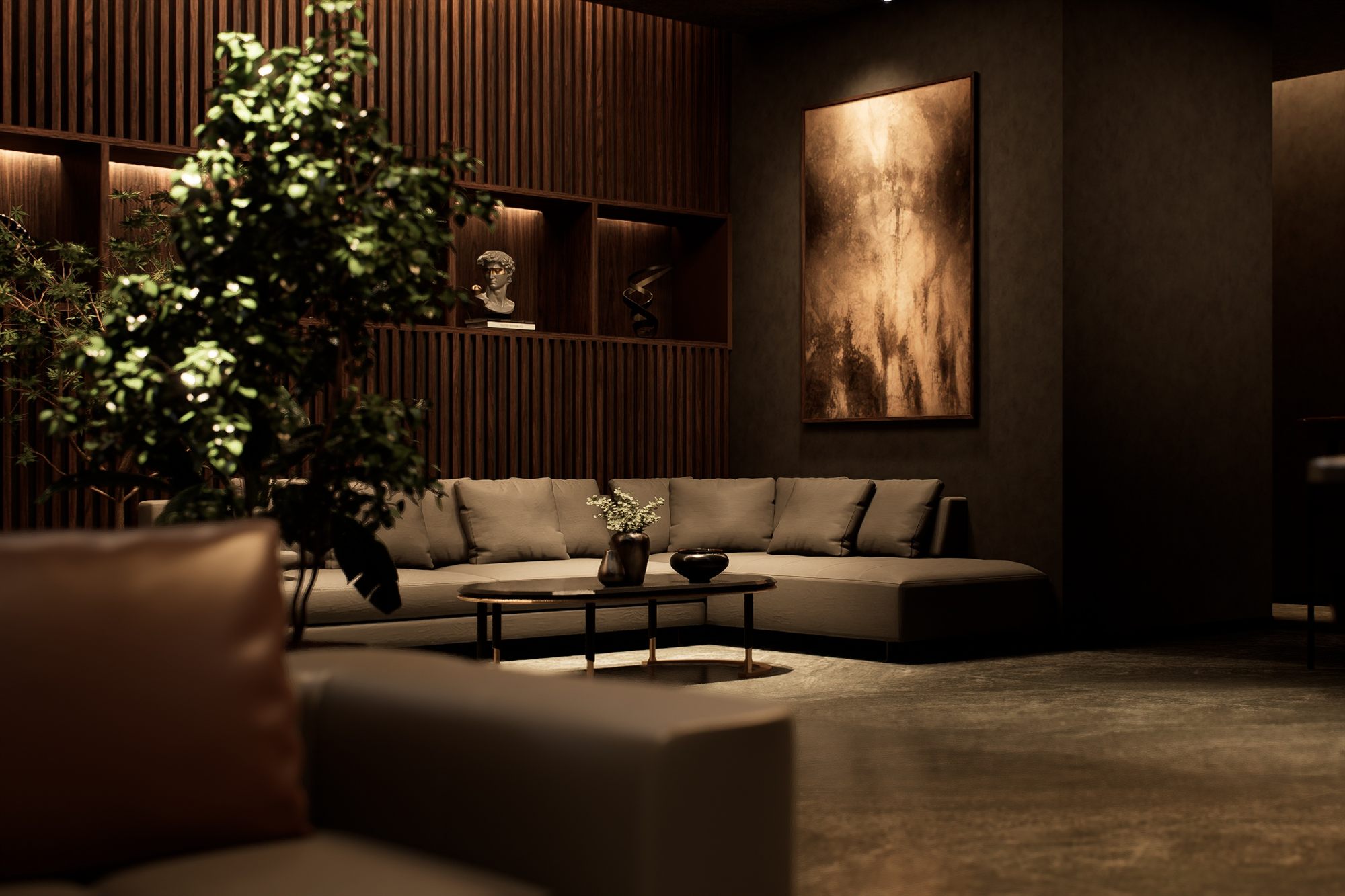 建築CGデザイン事例 Billiards Lounge_5